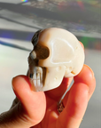 Pink Opal Skull - Baltic Mermaid