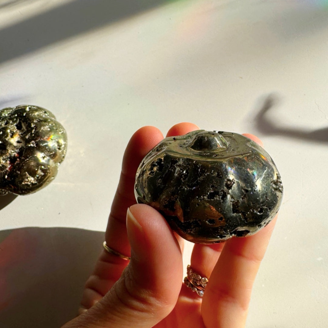 Pyrite Pumpkin - Baltic Mermaid