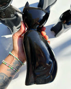 Large Marble Kitty Cat - C - Baltic Mermaid