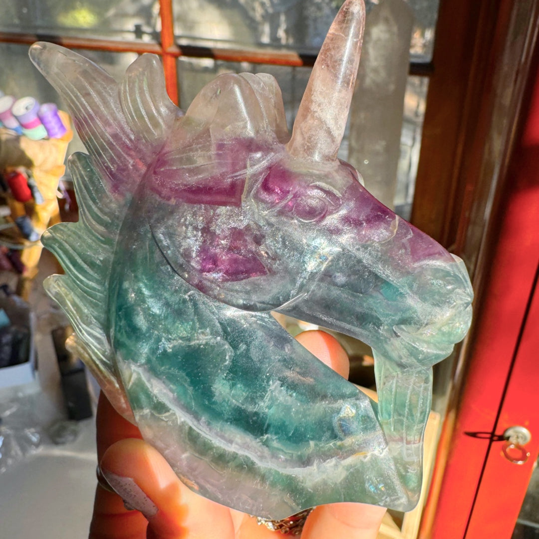Fluorite Unicorn - Baltic Mermaid