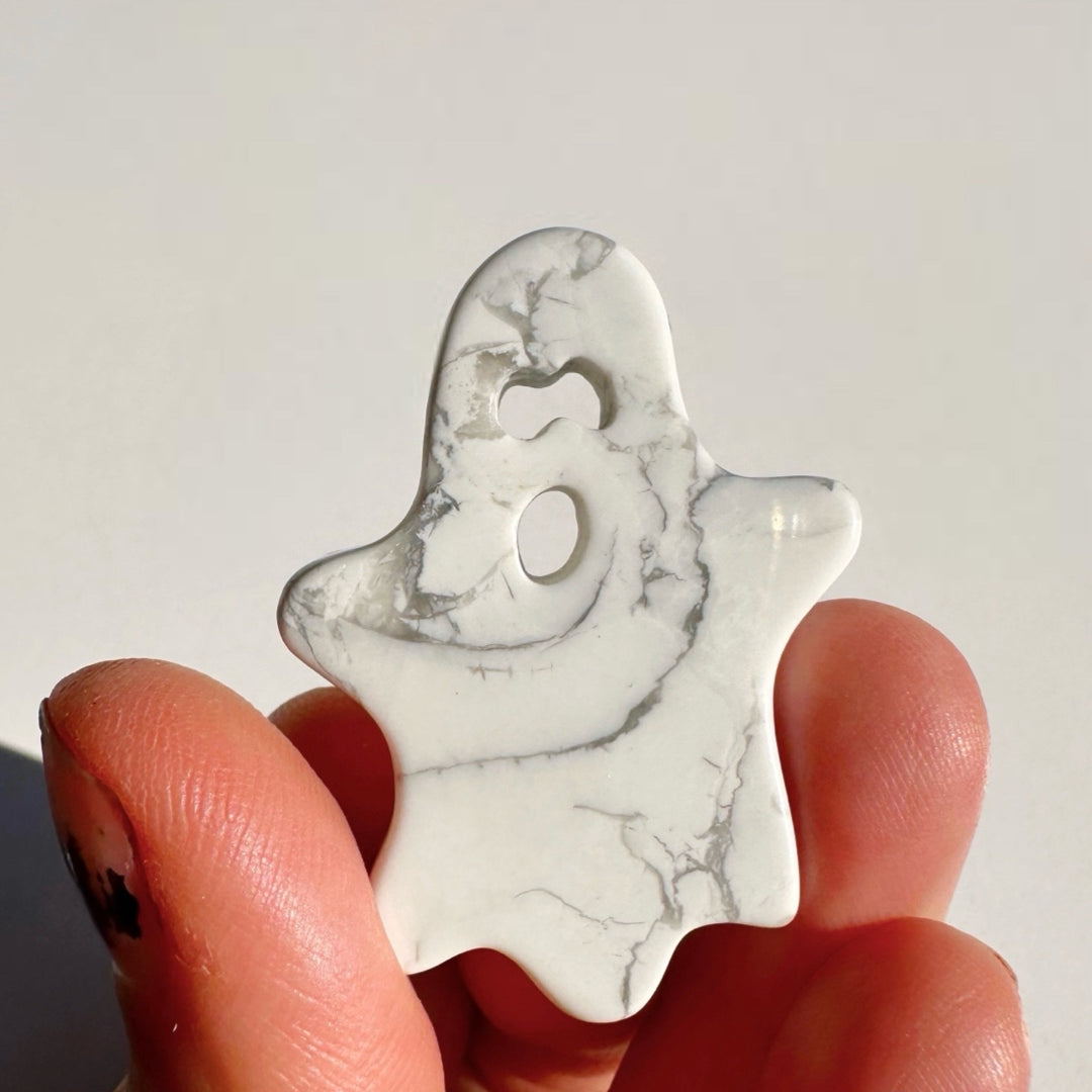 Howlite Ghost - Baltic Mermaid