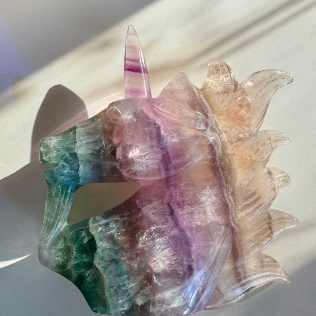Fluorite Unicorn - Baltic Mermaid