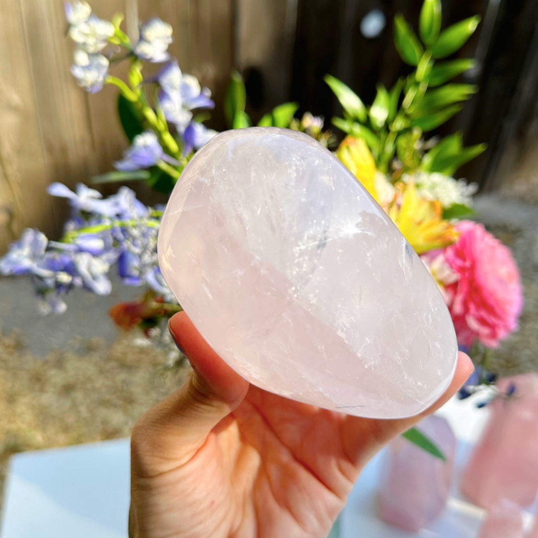 Rose Quartz Freeform - C - Baltic Mermaid