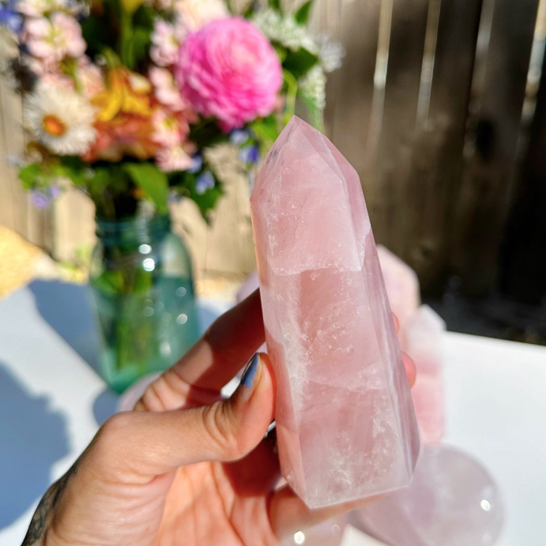 Rose Quartz Tower - Baltic Mermaid