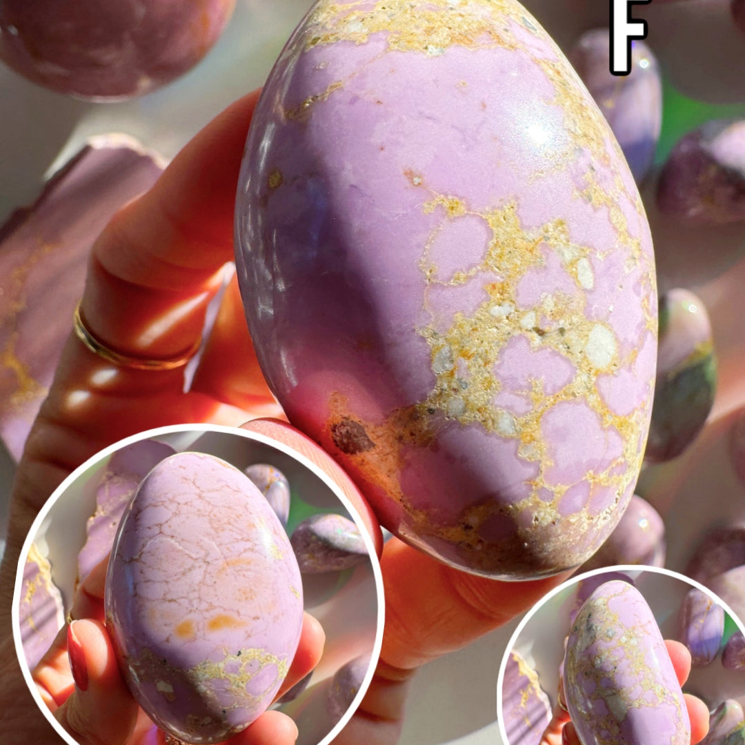 Phosphosiderite Palm Stones - AAA - Baltic Mermaid