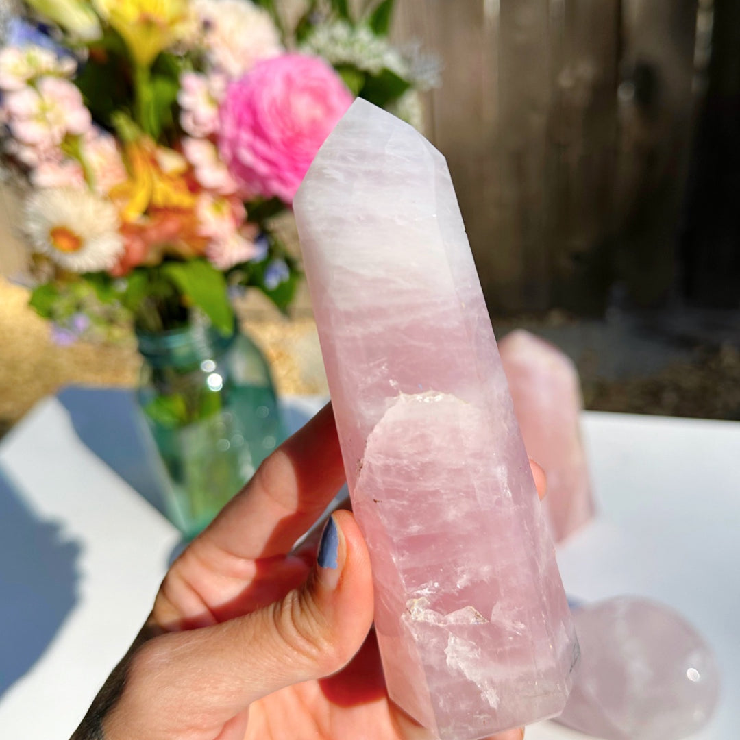 Rose Quartz Tower - Baltic Mermaid