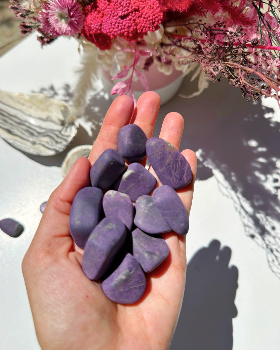 Purpurite Tumbled Stones - Baltic Mermaid