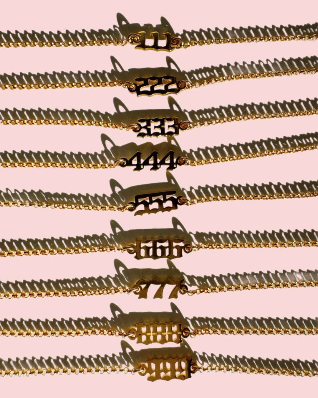 Angel/Lucky Number Gold Filled Choker - Baltic Mermaid