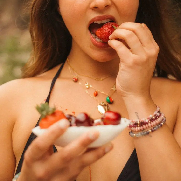 “Fruity” Charm Necklace Baltic Mermaid