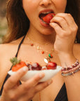 “Fruity” Charm Necklace Baltic Mermaid