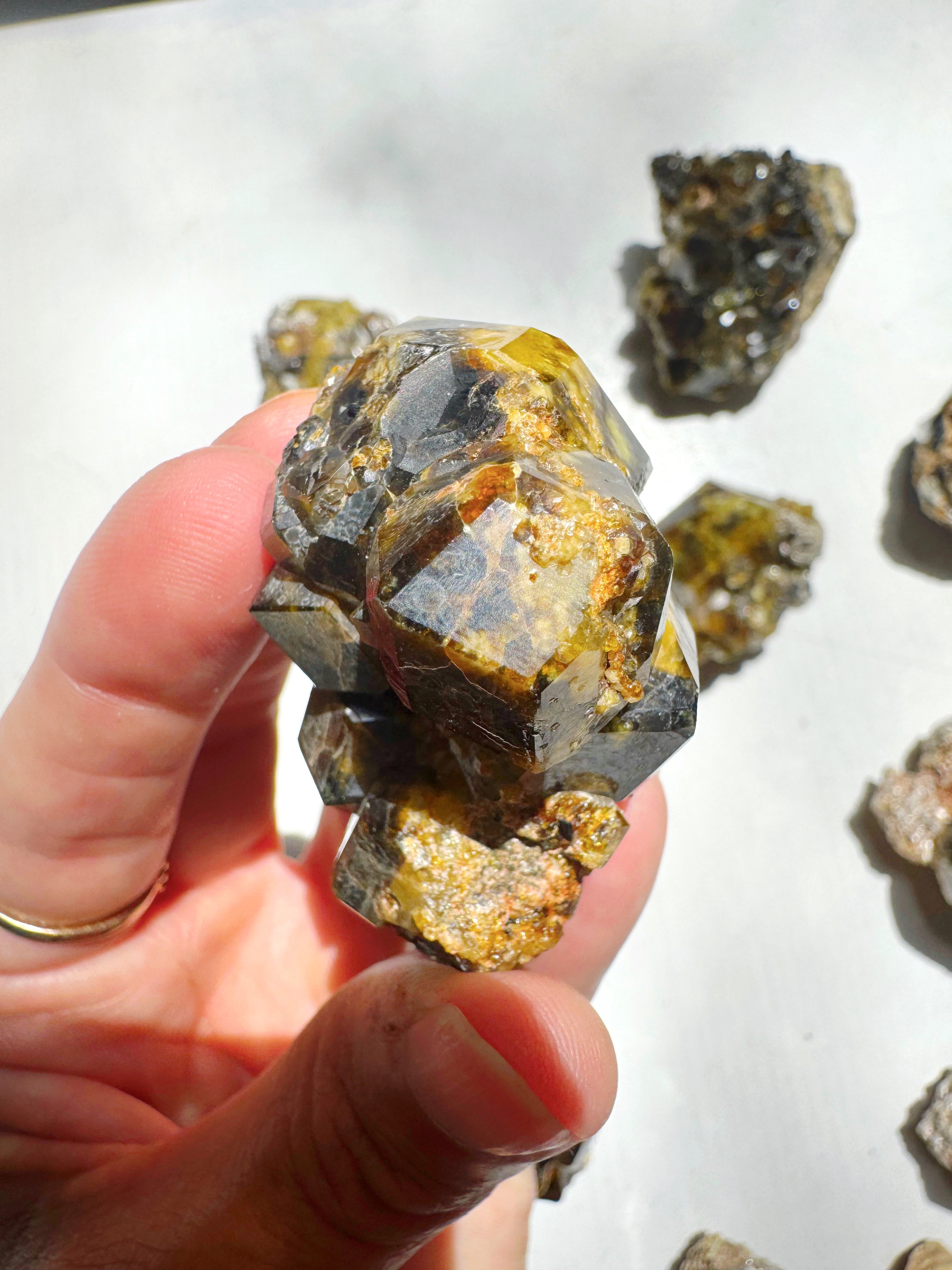 Rare Mali Green Grossular Andradite Garnet AAA Quality Baltic Mermaid