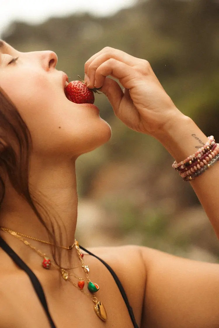 “Fruity” Charm Necklace Baltic Mermaid