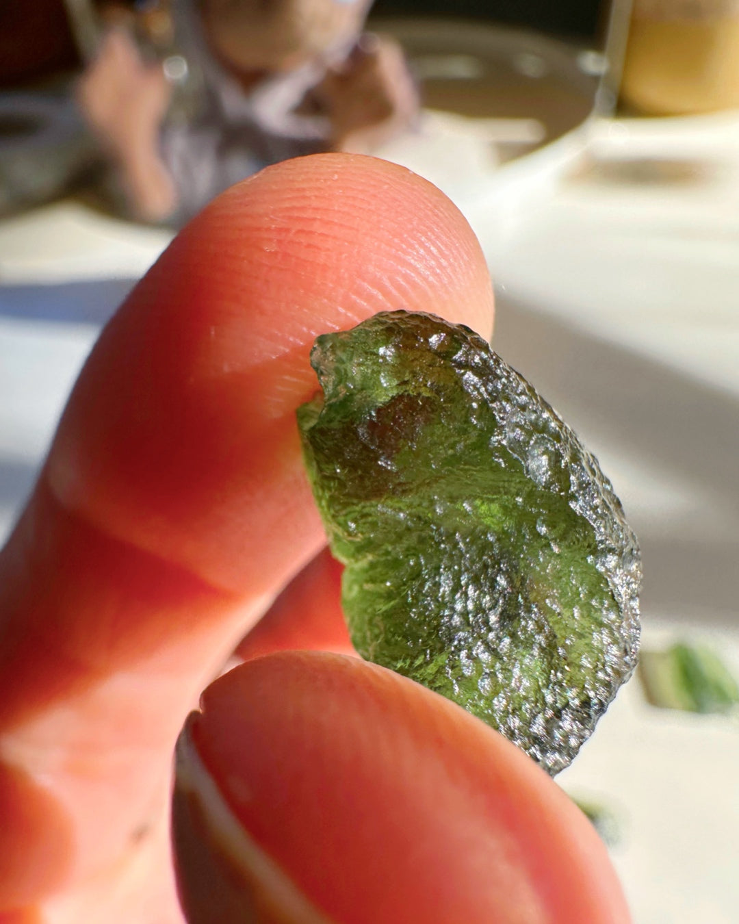 Chlum Moldavite  #4 - AA - Baltic Mermaid