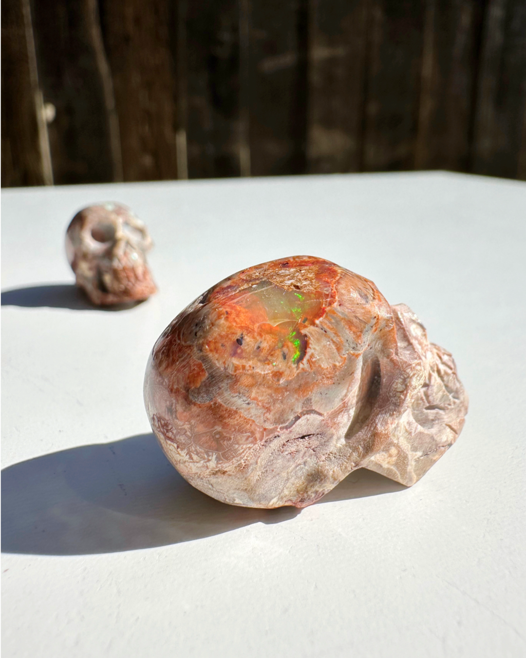 Cantera Opal Skull - Baltic Mermaid