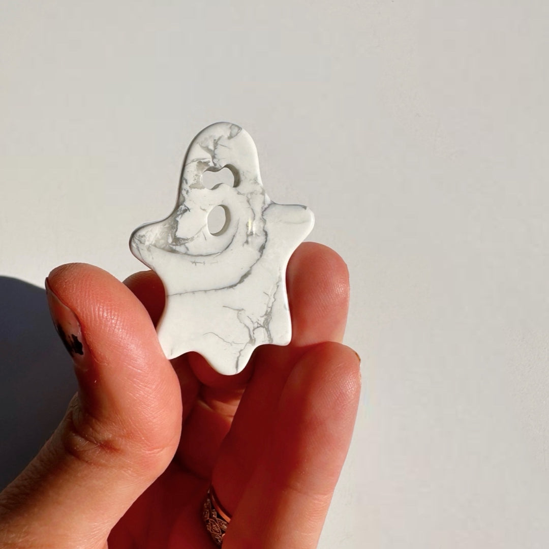 Howlite Ghost - Baltic Mermaid