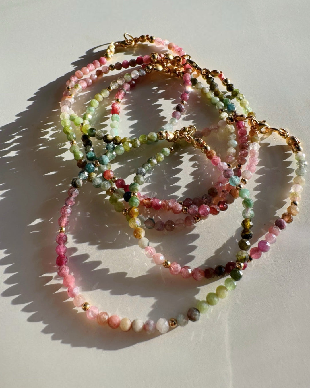 “Little Sweetie” - Multi Tourmaline Candy Bracelet - Baltic Mermaid