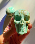 Peruvian Blue Opal Skull - Baltic Mermaid