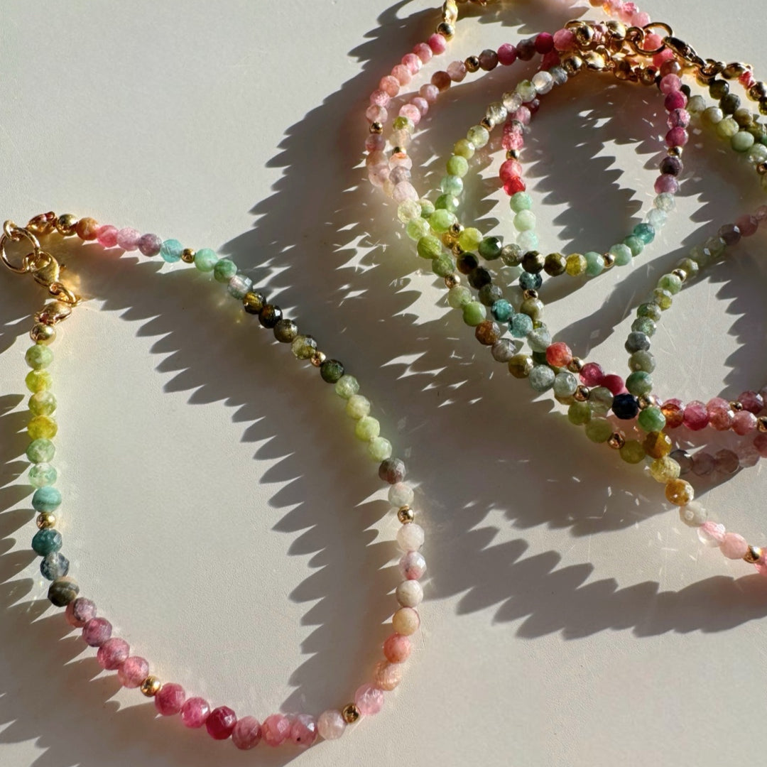 “Little Sweetie” - Multi Tourmaline Candy Bracelet - Baltic Mermaid