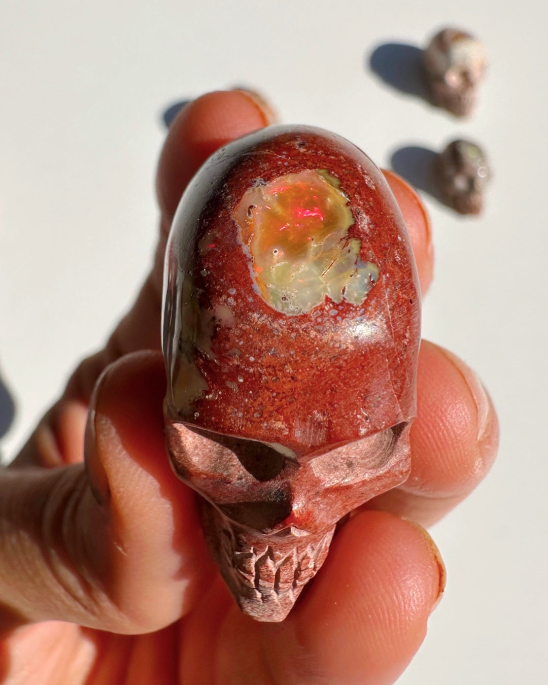 Cantera Opal Skull - Baltic Mermaid