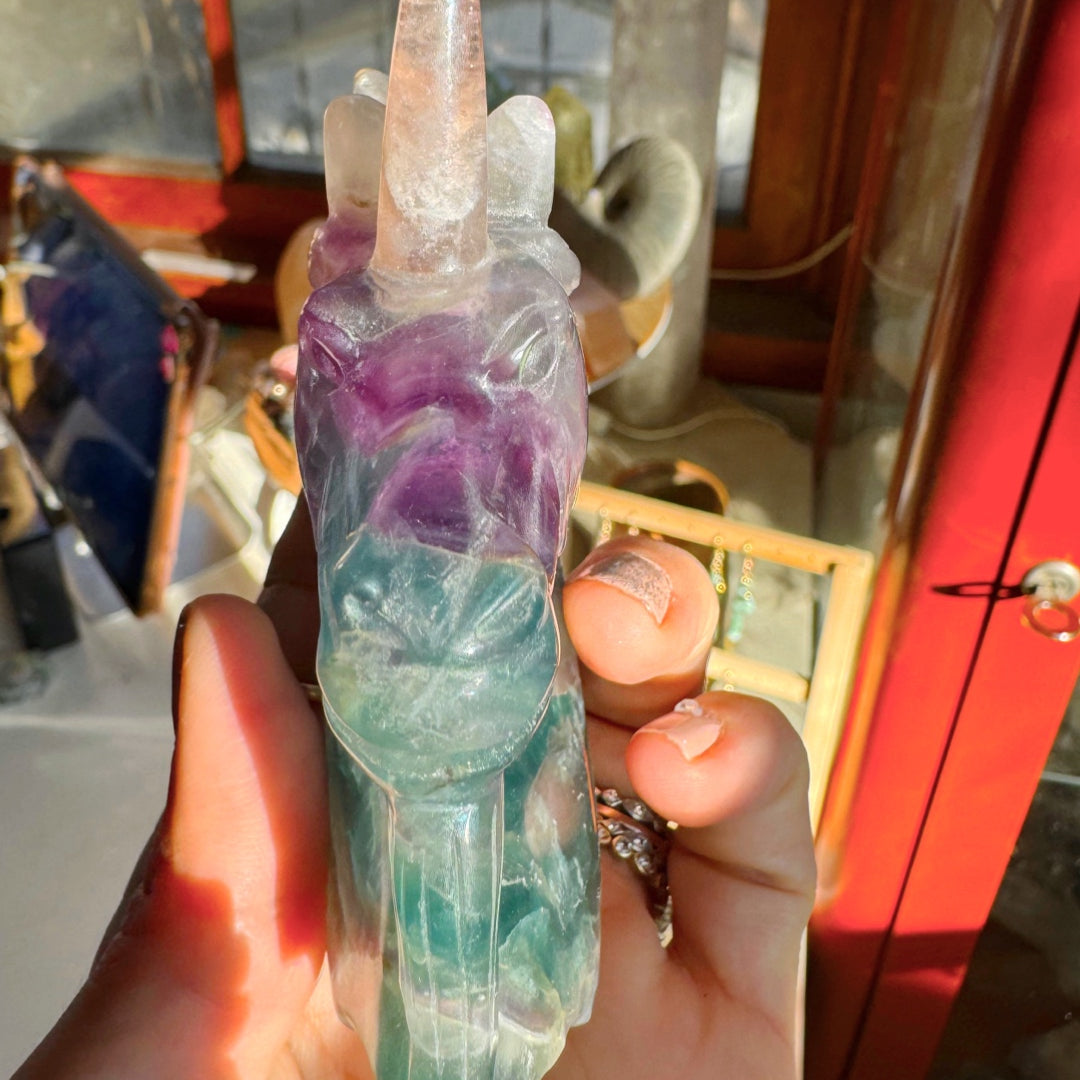Fluorite Unicorn - Baltic Mermaid