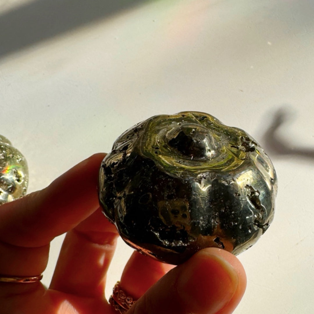 Pyrite Pumpkin - Baltic Mermaid