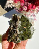 Epidote Quartz Cluster - Baltic Mermaid