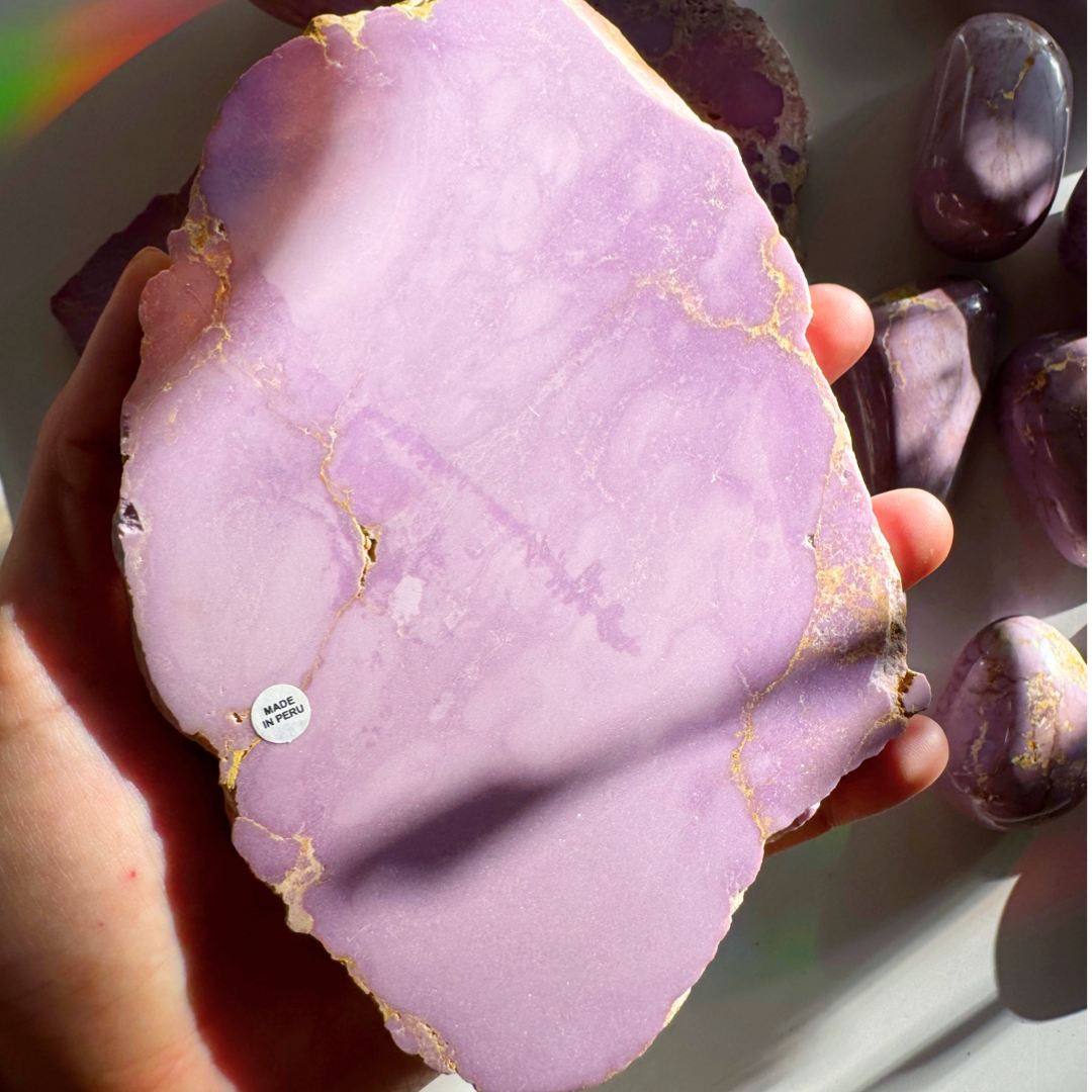 Phosphosiderite Slab - AAA - Baltic Mermaid