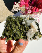 Epidote Quartz Cluster - Baltic Mermaid