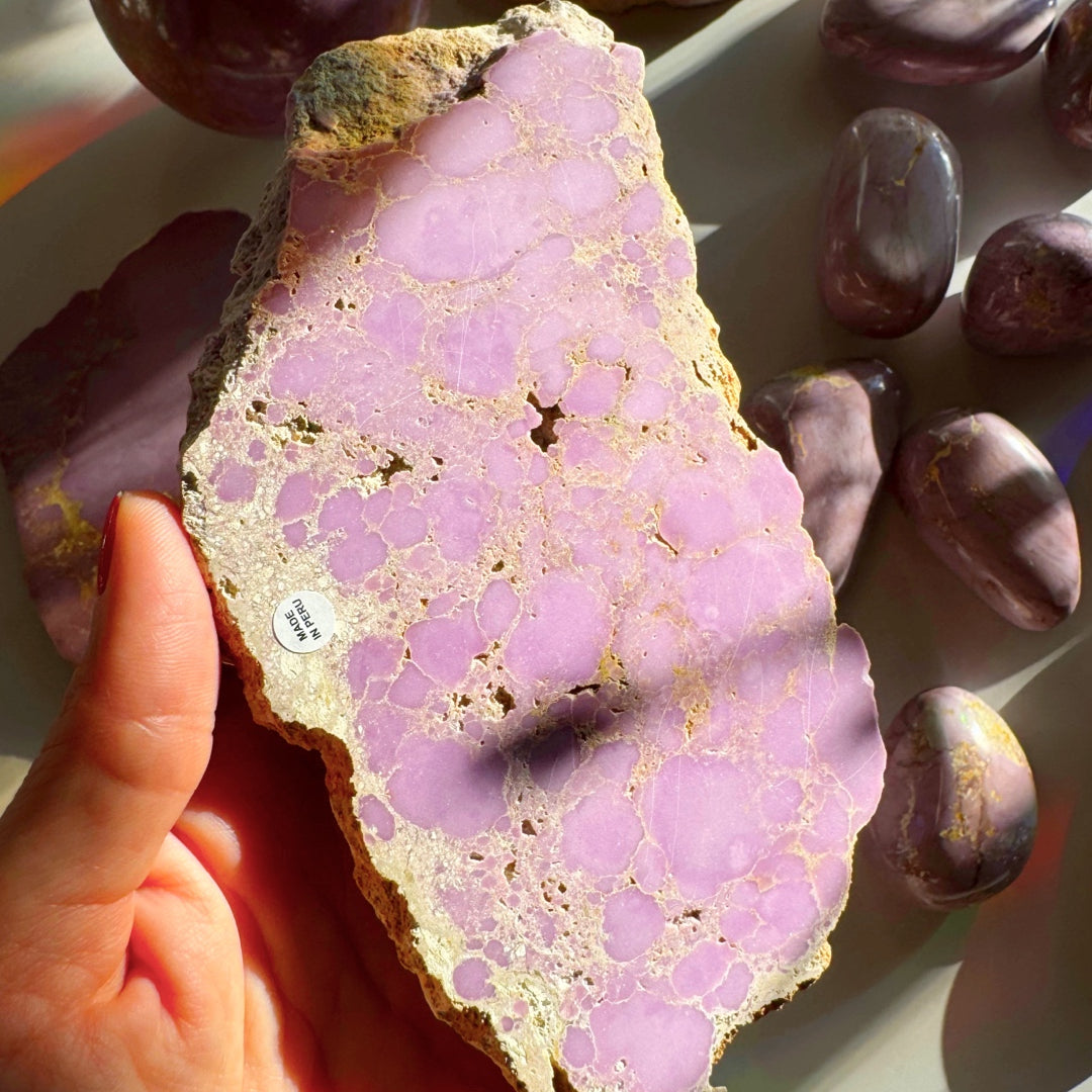 Phosphosiderite Slab - AAA - Baltic Mermaid