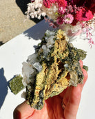 Epidote Quartz Cluster - Baltic Mermaid
