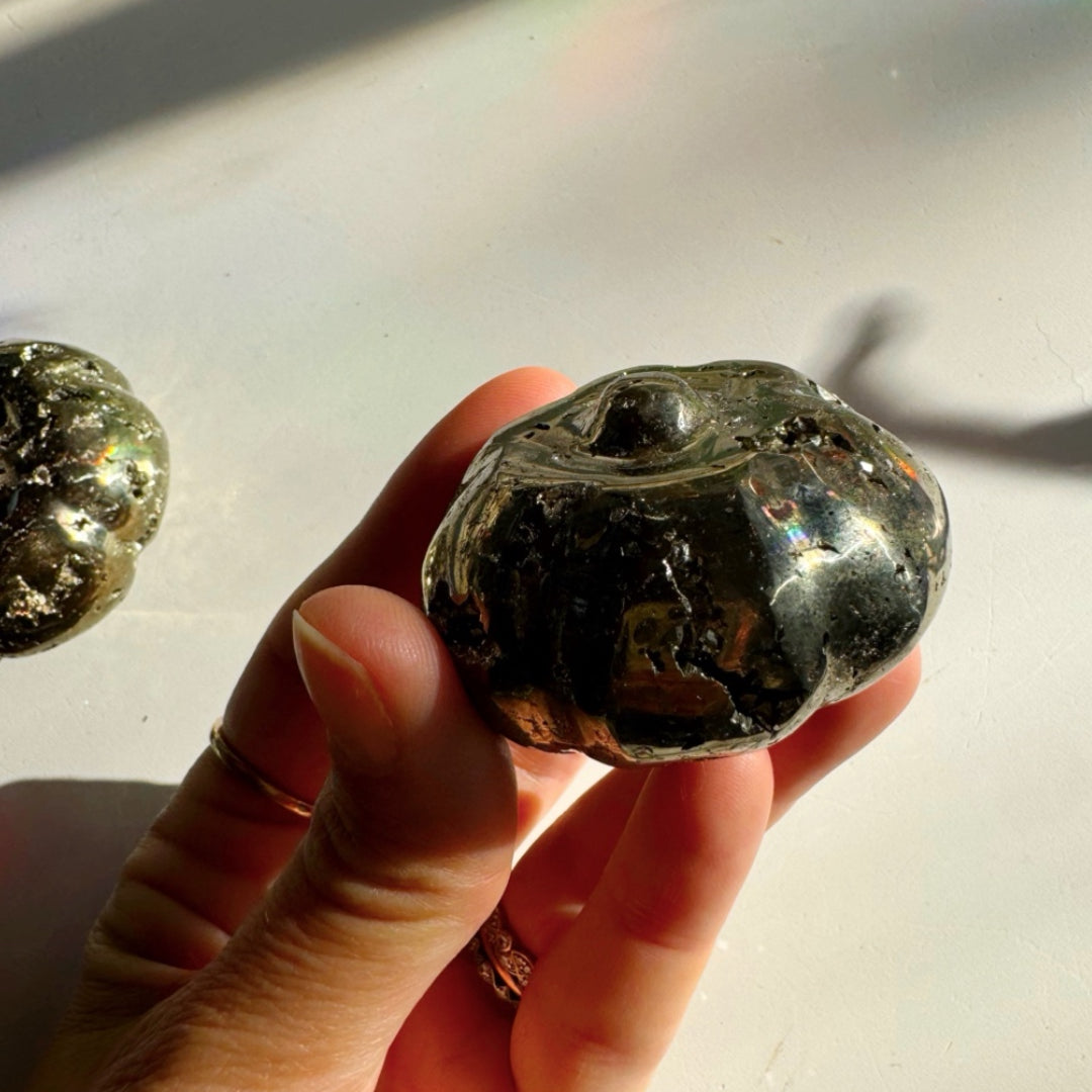Pyrite Pumpkin - Baltic Mermaid