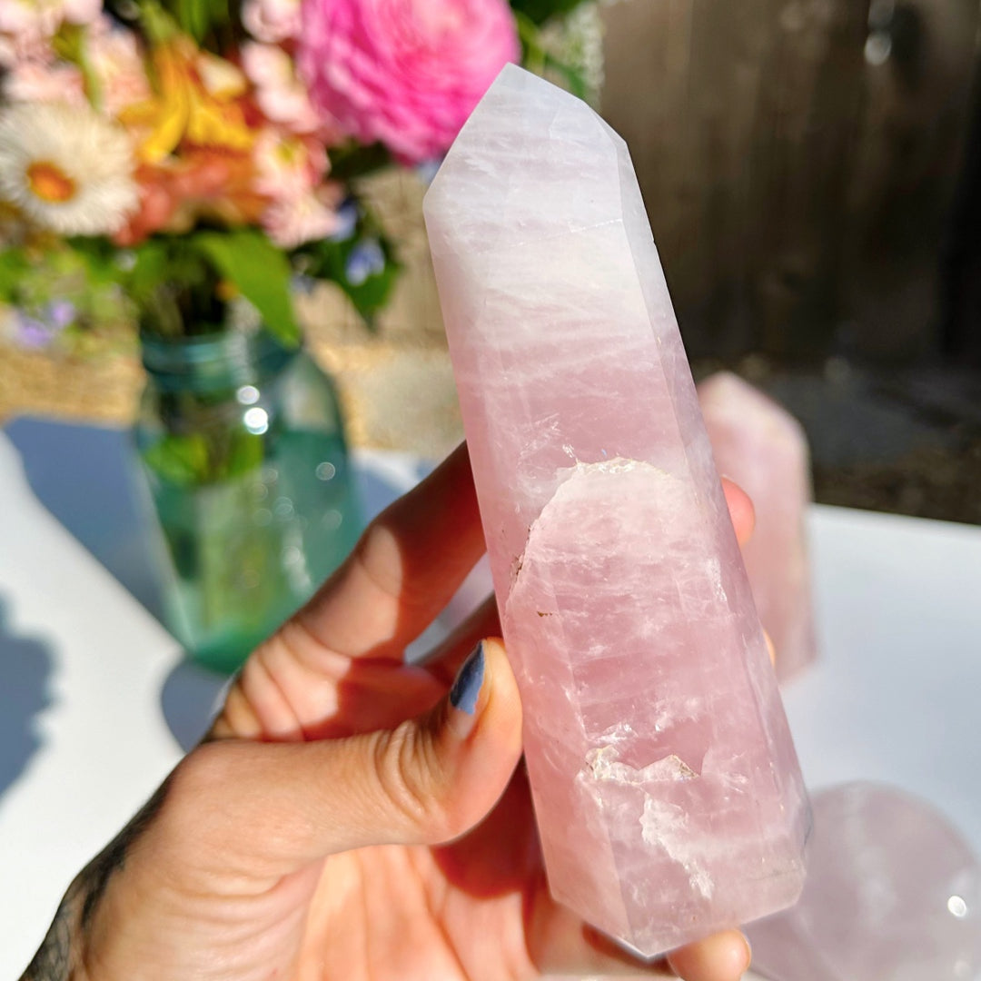 Rose Quartz Tower - Baltic Mermaid