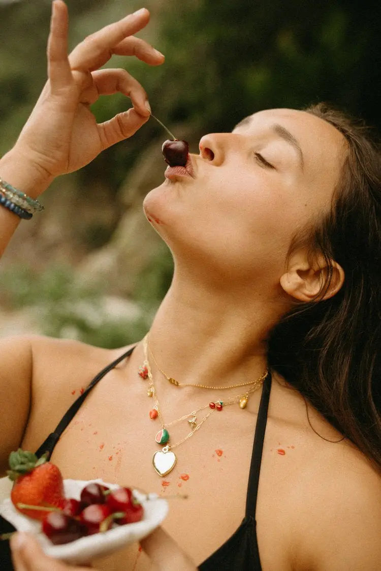 “Fruity” Charm Necklace Baltic Mermaid