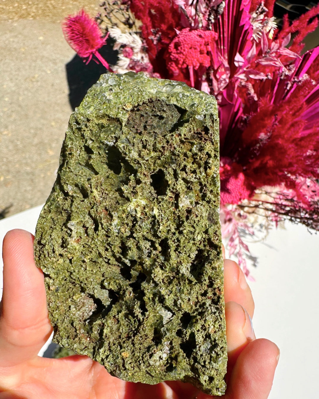 Epidote Quartz Cluster - Baltic Mermaid