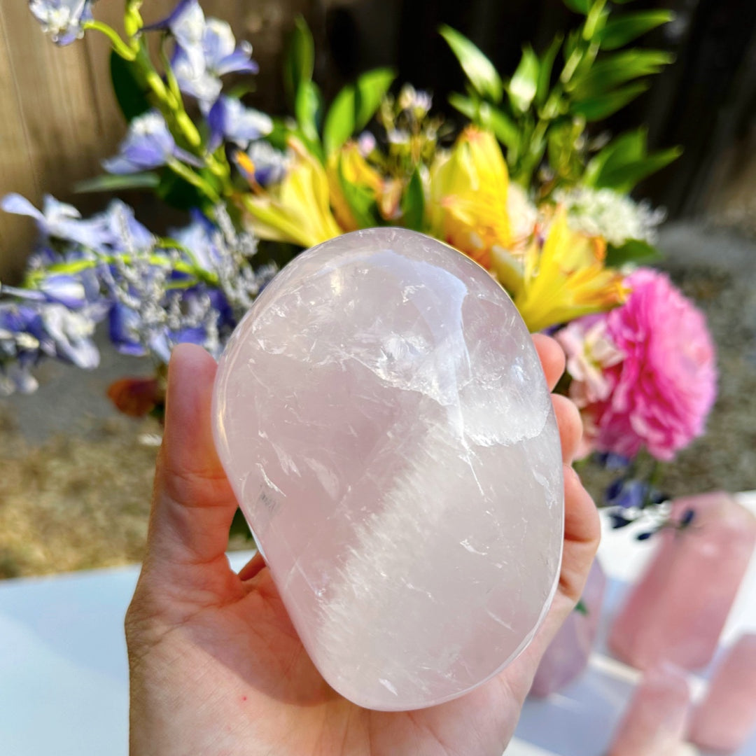 Rose Quartz Freeform - C - Baltic Mermaid