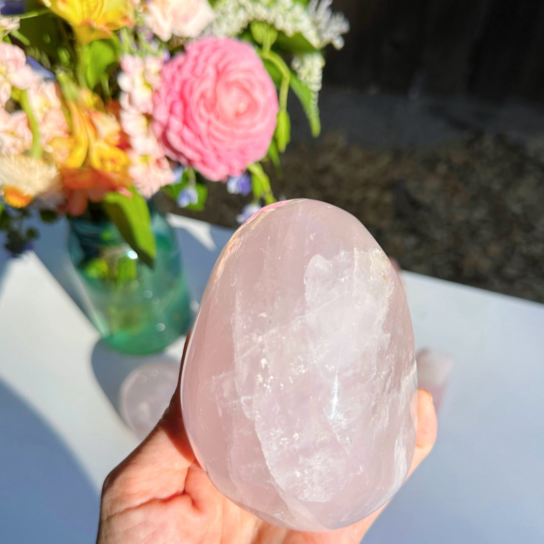 Rose Quartz Freeform - A - Baltic Mermaid