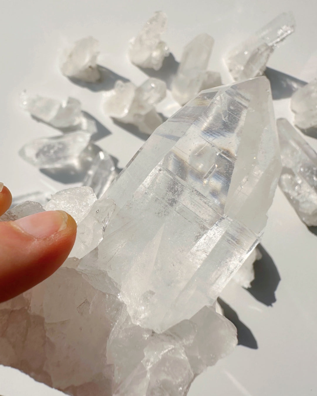 Arkansas Quartz Point B - Super Clear - Baltic Mermaid