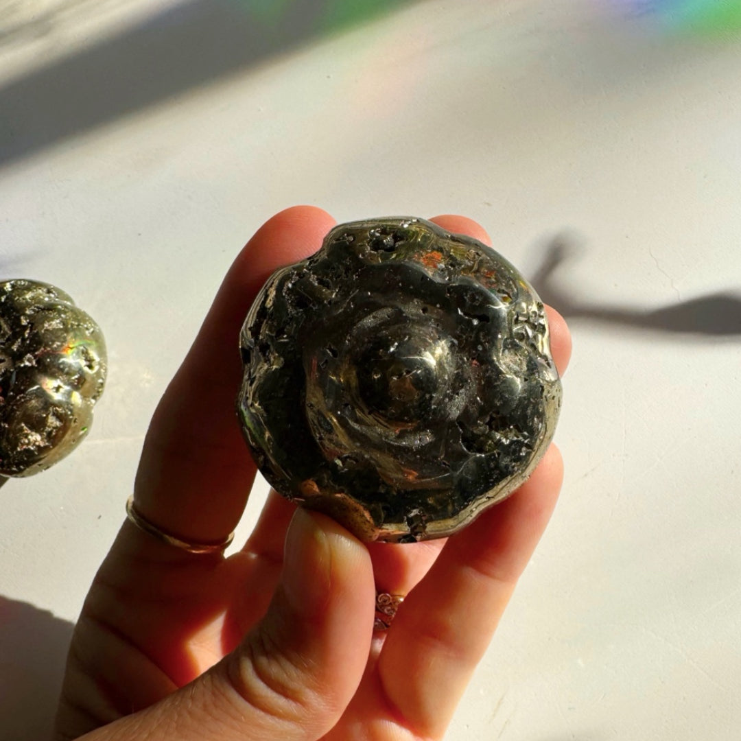 Pyrite Pumpkin - Baltic Mermaid