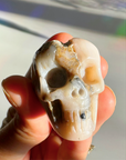 Pink Opal Skull - Baltic Mermaid