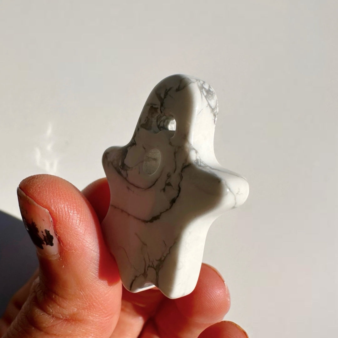 Howlite Ghost - Baltic Mermaid