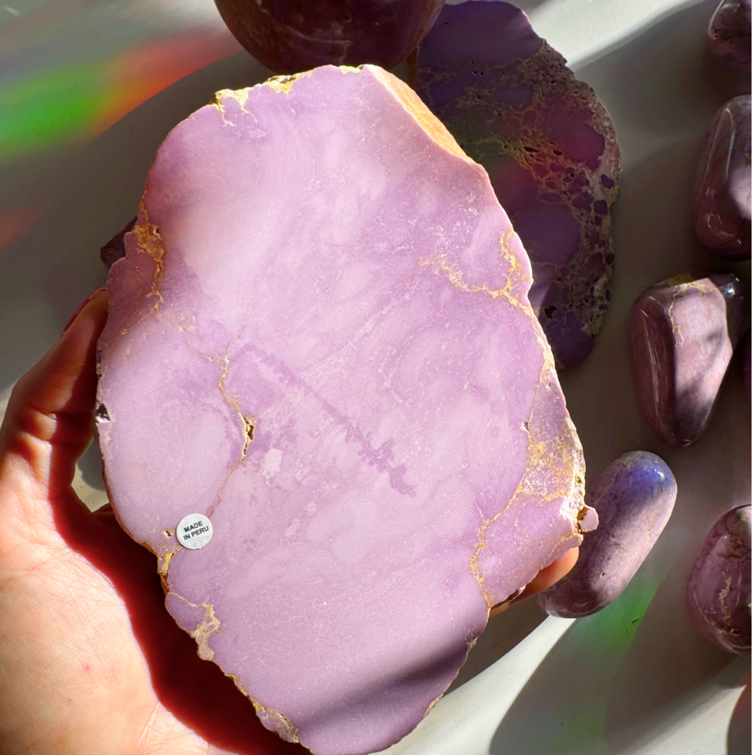 Phosphosiderite Slab - AAA - Baltic Mermaid