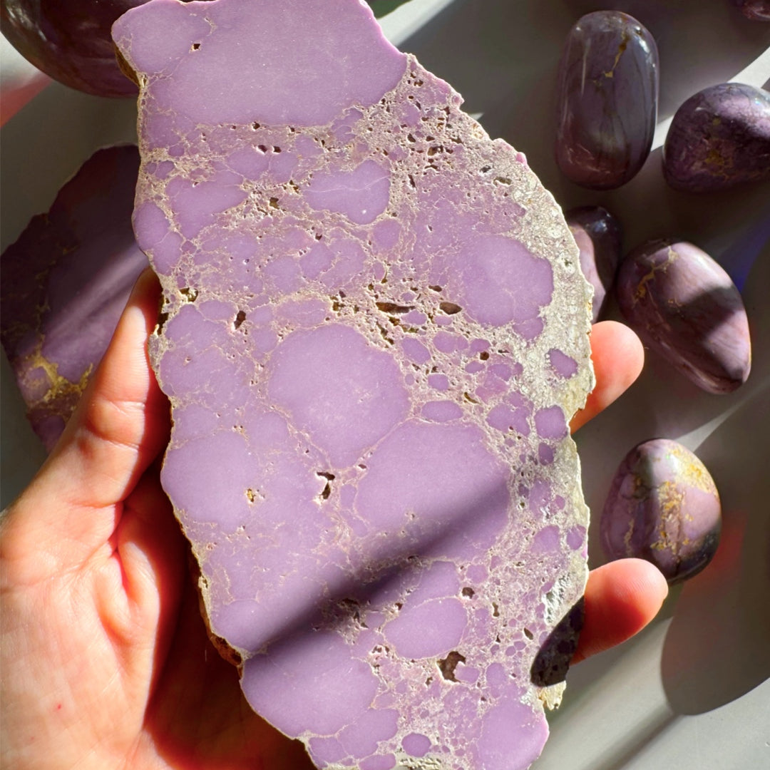 Phosphosiderite Slab - AAA - Baltic Mermaid