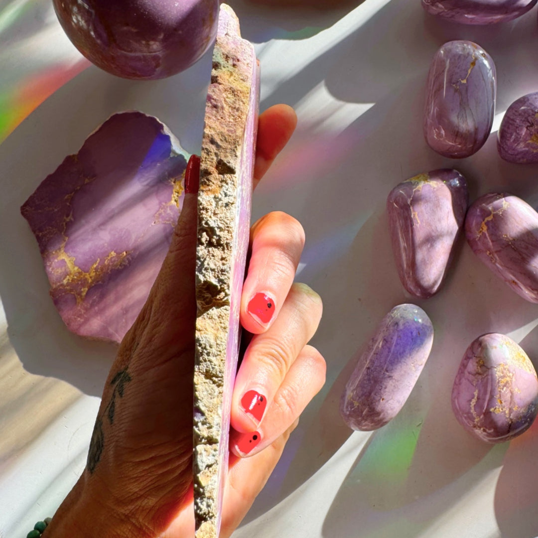 Phosphosiderite Slab - AAA - Baltic Mermaid