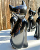 Large Marble Kitty Cat - C - Baltic Mermaid