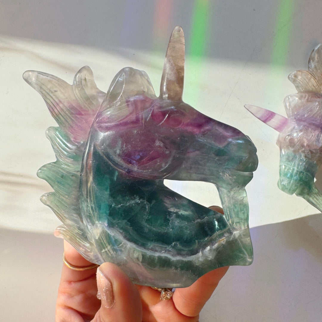 Fluorite Unicorn - Baltic Mermaid