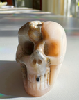 Pink Opal Skull - Baltic Mermaid