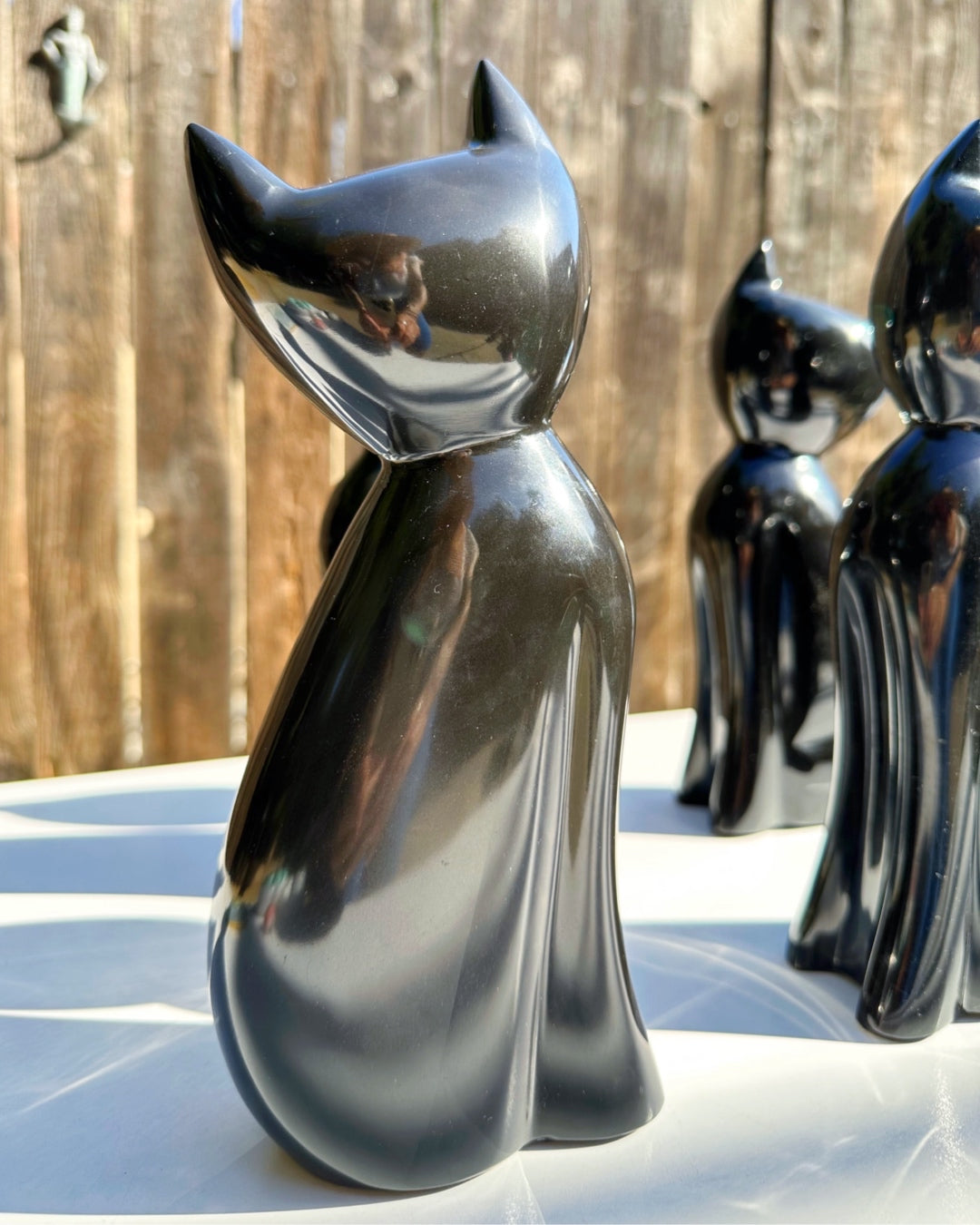 Large Marble Kitty Cat - A - Baltic Mermaid