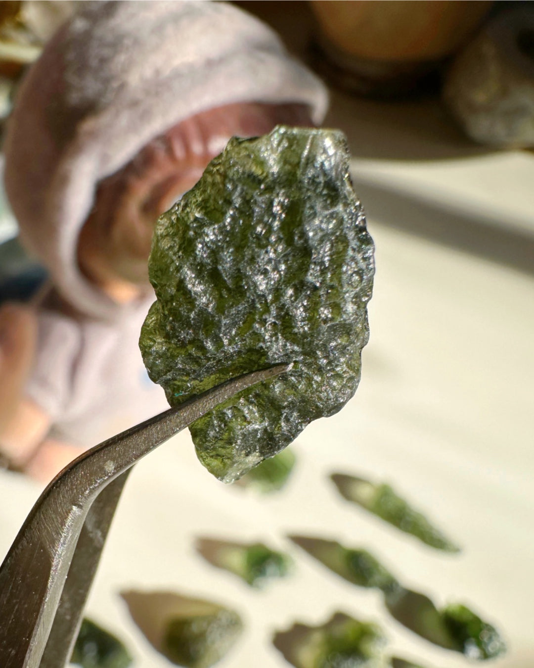 Chlum Moldavite  #3 - AA - Baltic Mermaid
