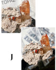 Natural Topaz Thumbnails in a Perky Box - from Zacatecas, Mexico - Baltic Mermaid
