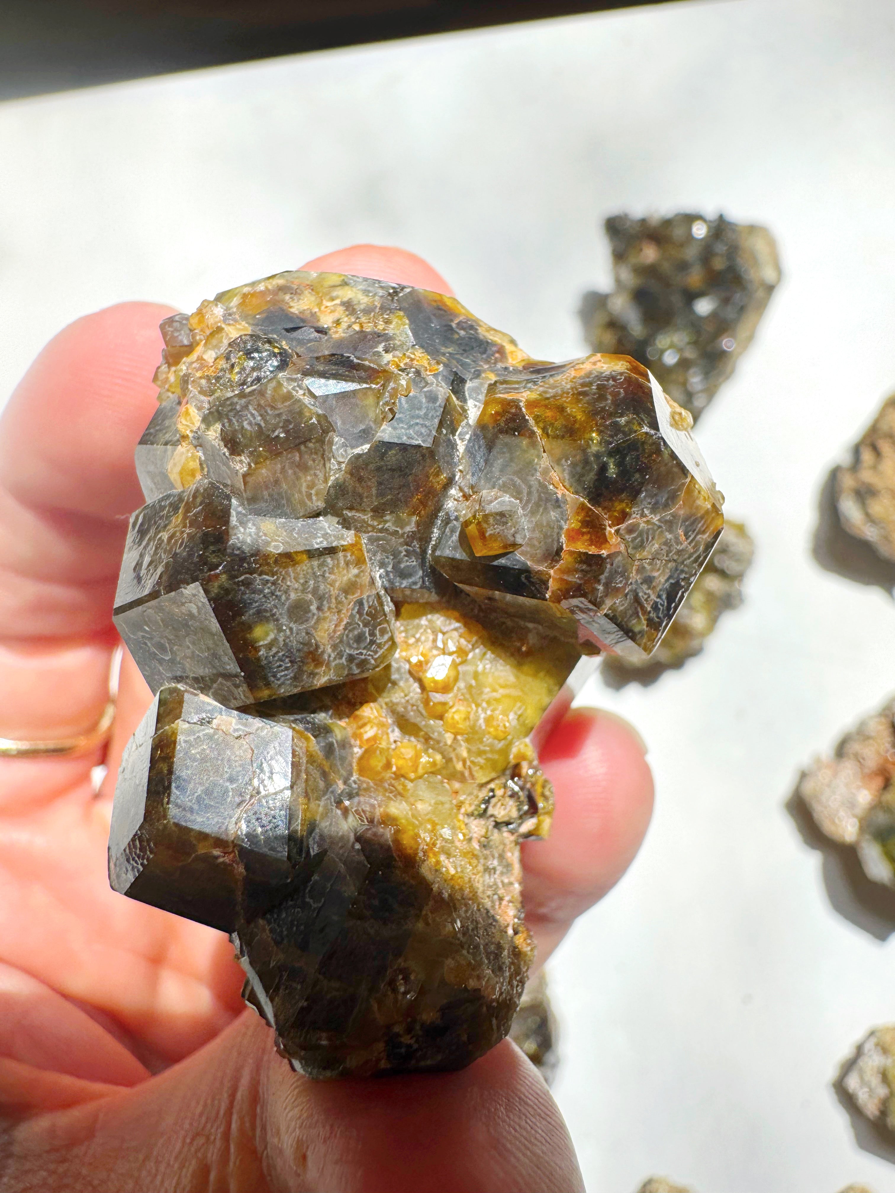 Rare Mali Green Grossular Andradite Garnet AAA Quality Baltic Mermaid